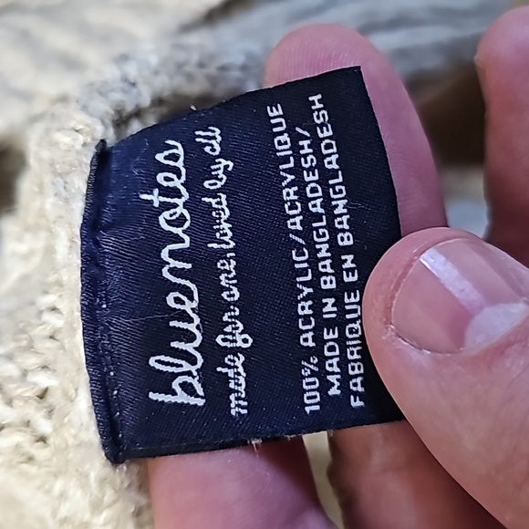 Bluenotes small tan layering cardigan - Picture 7 of 7